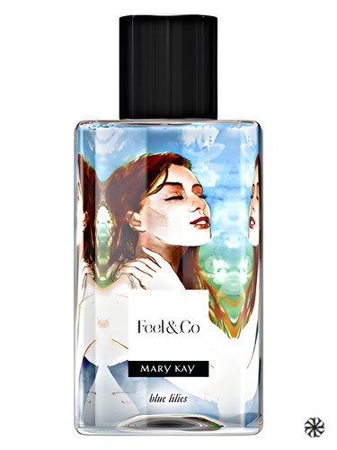Blue Lilies Mary Kay