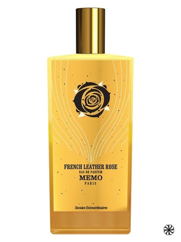 French Leather Rose Memo Paris