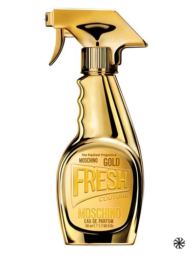 Gold Fresh Couture Moschino