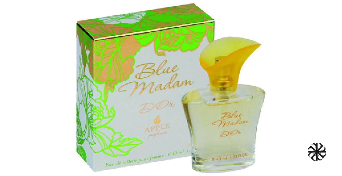 Blue Madam D'or Apple Parfums