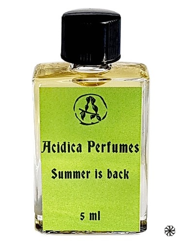 Summer is Back Acidica Perfumes