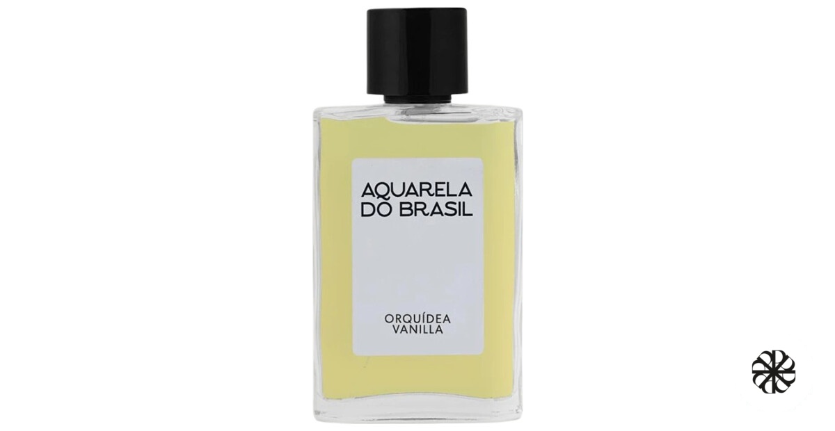 Orquídea Vanilla Aquarela do Brasil