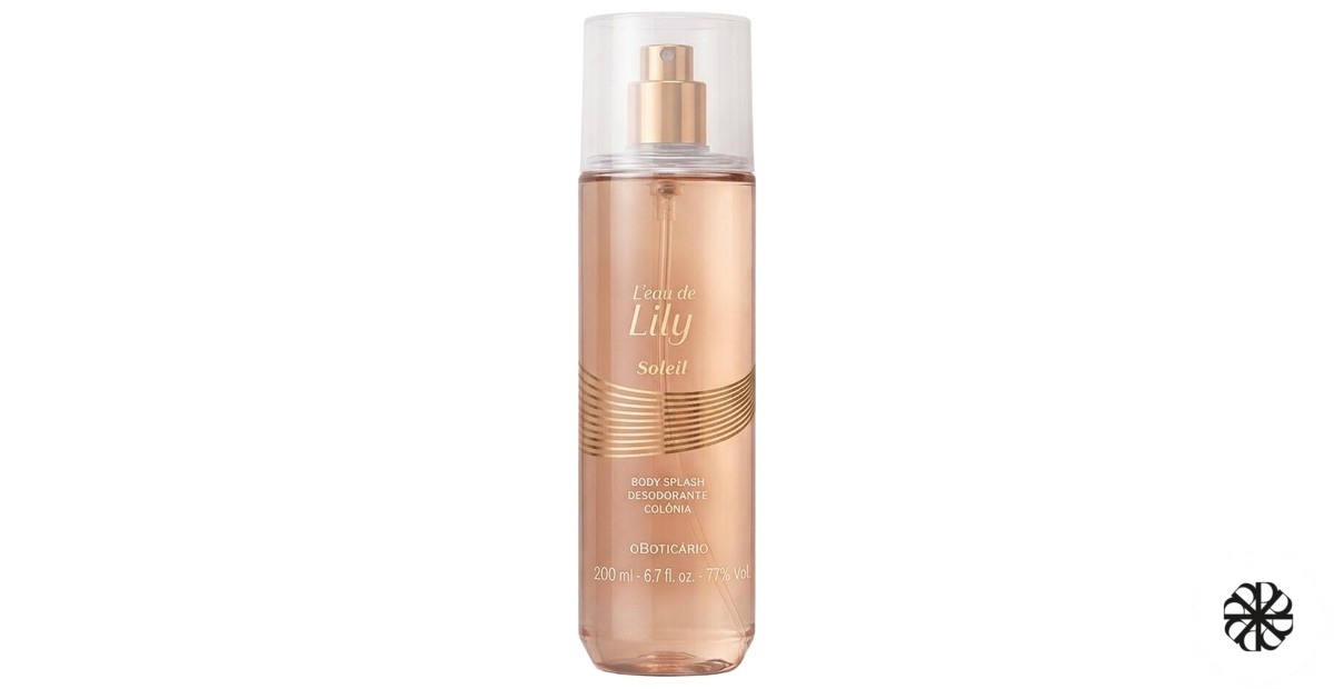 Body Splash L'eau de Lily Soleil O Boticário