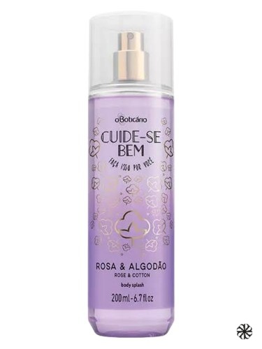 Cuide-se Bem Rosa e Algodão O Boticário