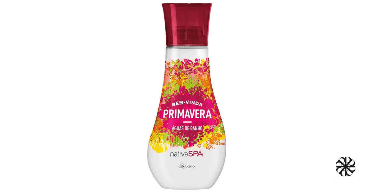 Águas de Banho Bem-Vinda Primavera O Boticário