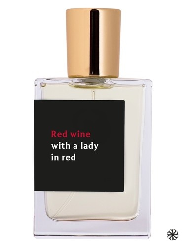 Red Wine with a Lady In Red Proad