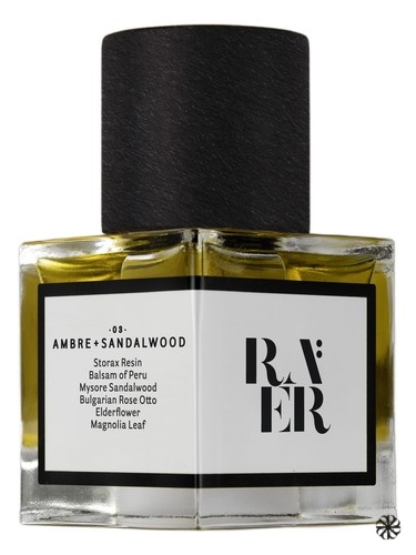 Accord No. 03: Ambre + Sandalwood RAER Scents