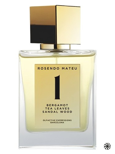 NO 1 Bergamot, Tea Leaves, Sandal Wood Rosendo Mateu Olfactive Expressions