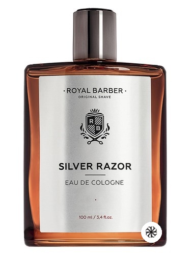 Silver Razor Eau De Cologne Royal Barber