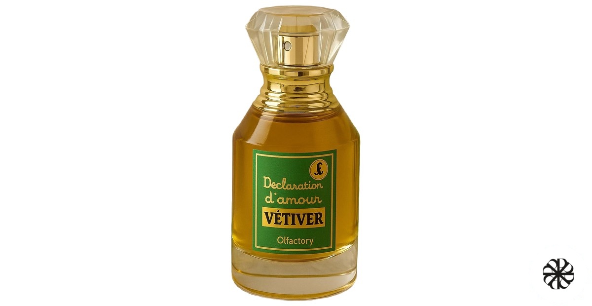 Declaration L'amour Vetiver Atelier Segall & Barutti