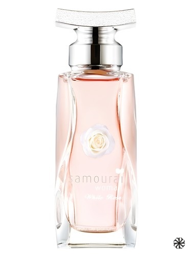 Samouraï Woman White Rose Samouraï