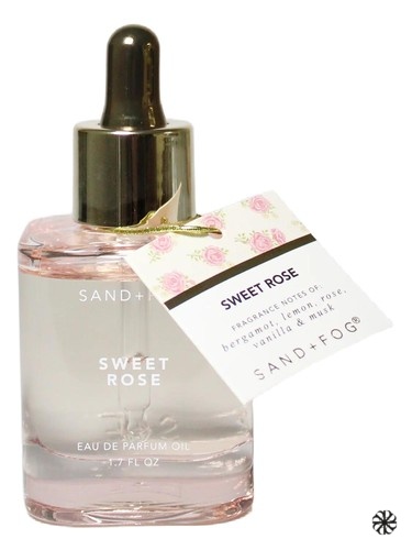 Sweet Rose Perfume Oil Sand + Fog