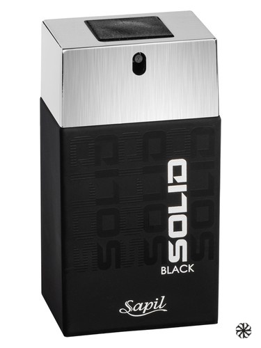 Solid Black For Men Sapil