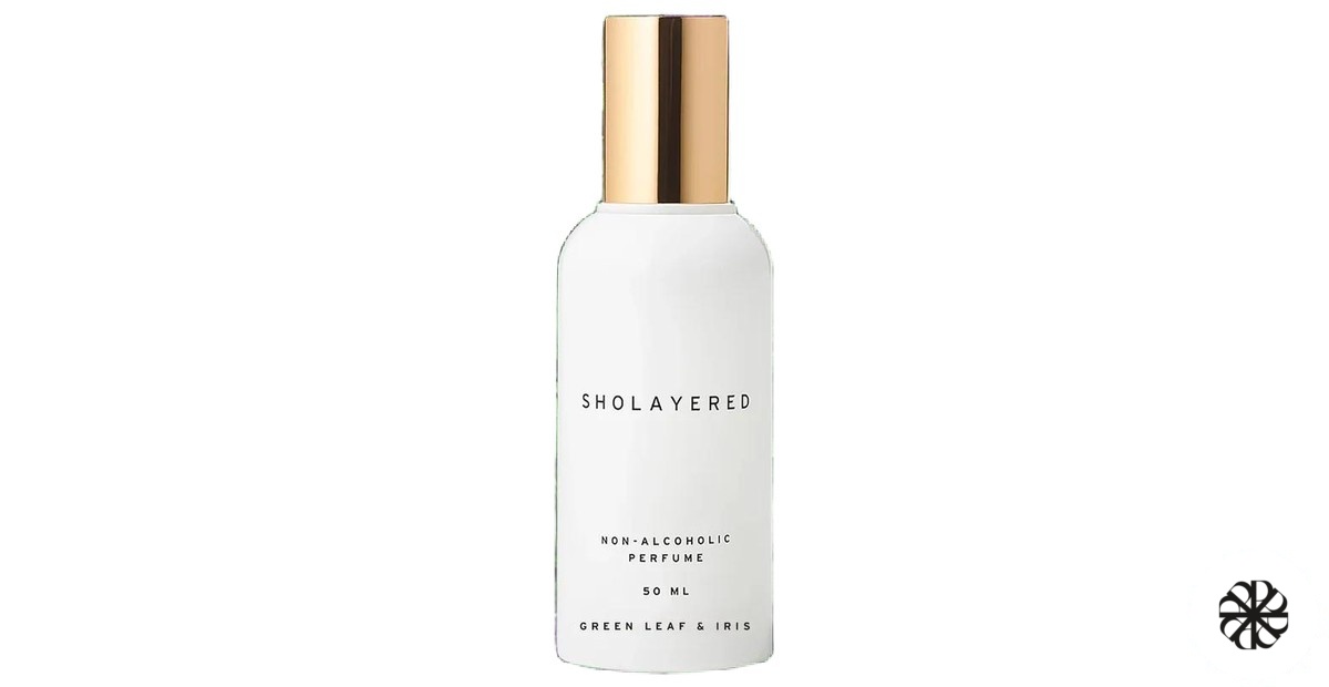 Green Leaf & Iris Sholayered
