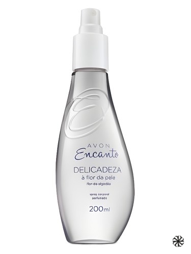 Encanto Delicadeza Flor de Algodão Avon