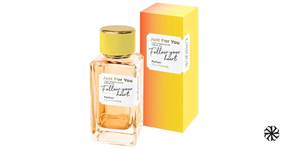 JUST FOR YOU FOLLOW YOUR HEART Unique Art Parfum