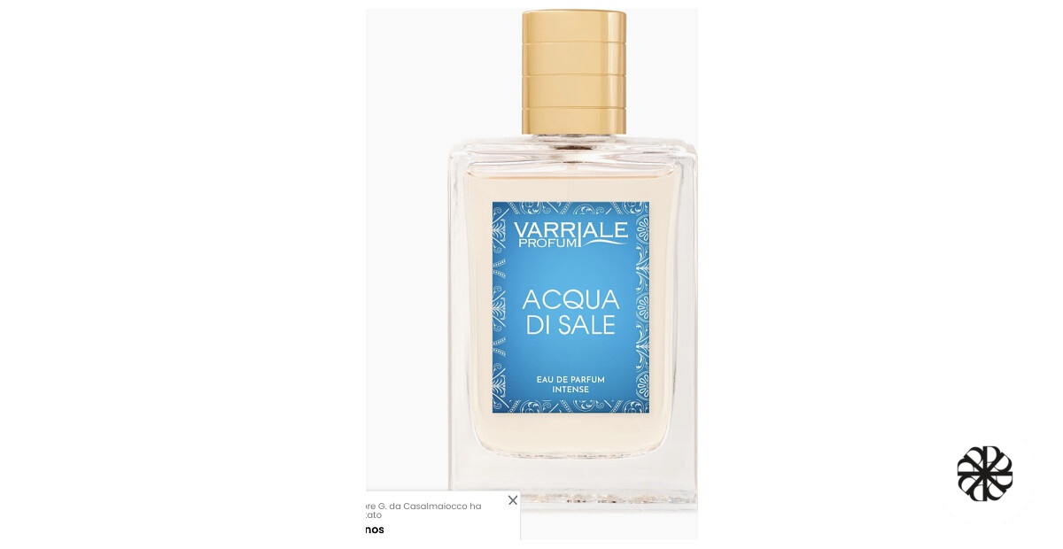 Acqua di Sale Varriale Profumi