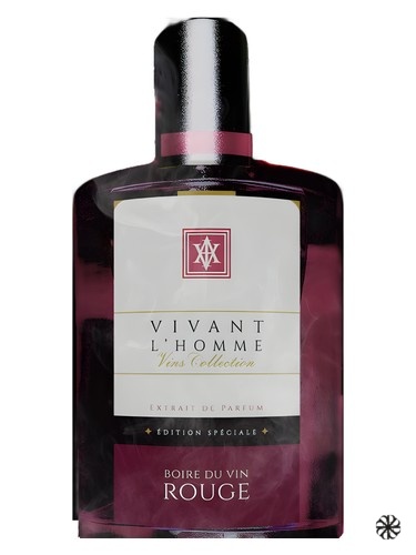 L'Homme Boire du Vin Rouge VIVANT Cosméticos