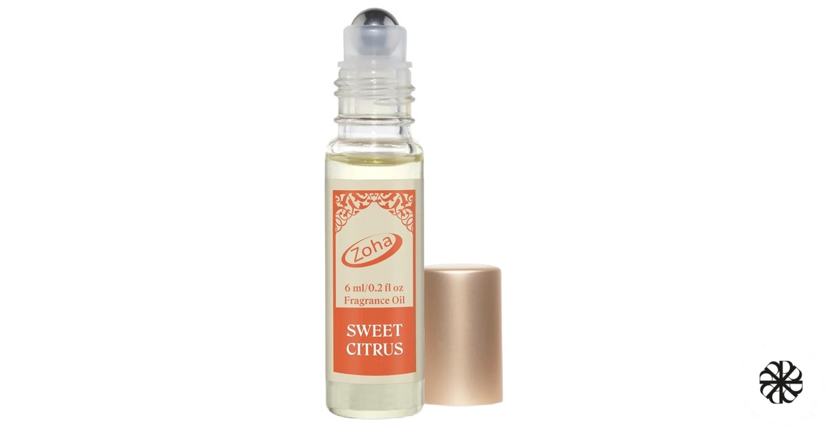 Sweet Citrus Perfume Oil Roll On Zoha Fragrances