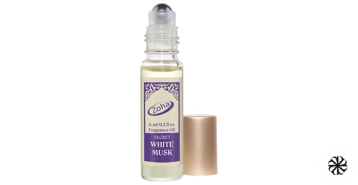 White Musk Perfume Oil Roll On Zoha Fragrances