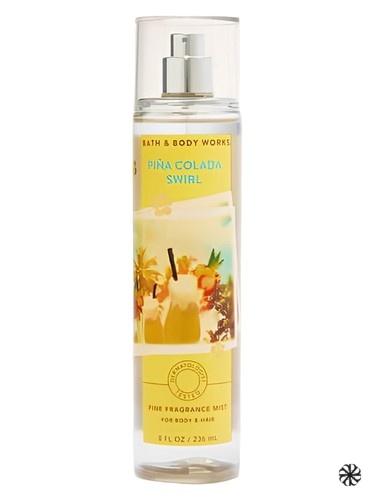 Pina Colada Swirl Bath & Body Works