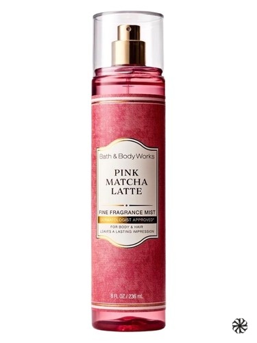Pink Matcha Latte Bath & Body Works