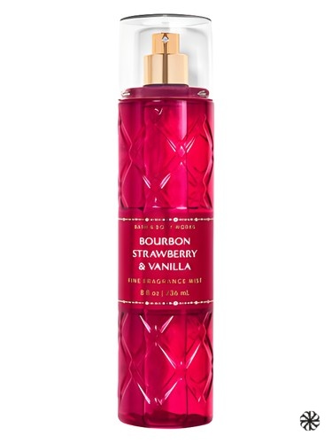 Bourbon Strawberry & Vanilla Bath & Body Works