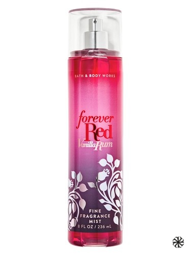 Forever Red Vanilla Rum Bath & Body Works