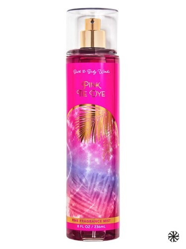 Pink Tie Dye Bath & Body Works