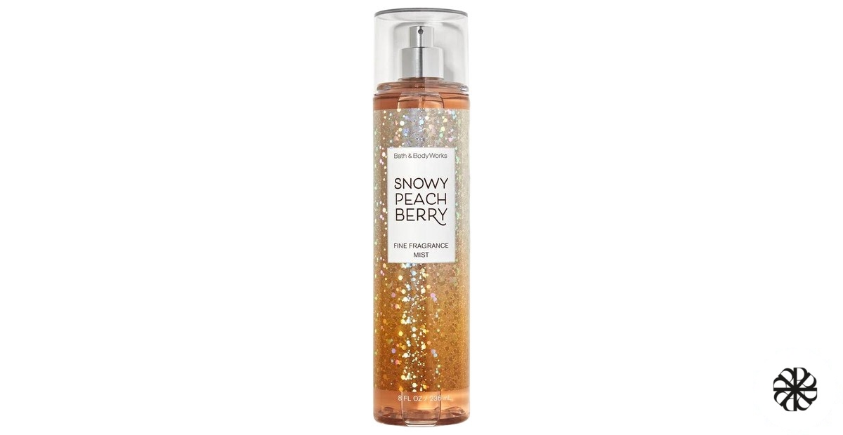 Snowy Peach Berry Bath & Body Works