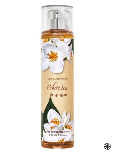 White Tea and Ginger Bath & Body Works