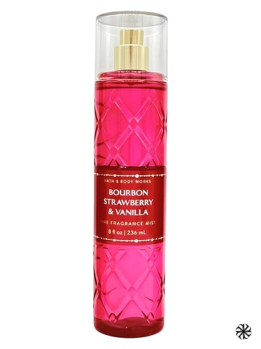 Bourbon Strawberry & Vanilla Bath & Body Works