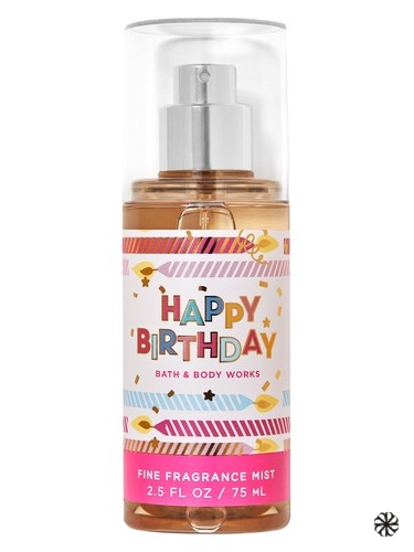 Happy Birthday Frosted Vanilla Bath & Body Works