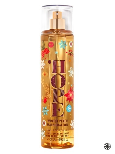 Hope Winter Peach Marshmallow Bath & Body Works