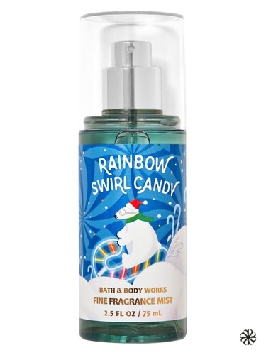 Rainbow Swirl Candy Bath & Body Works