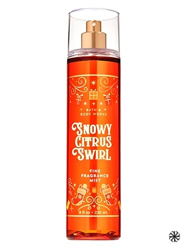 Snowy Citrus Swirl Bath & Body Works