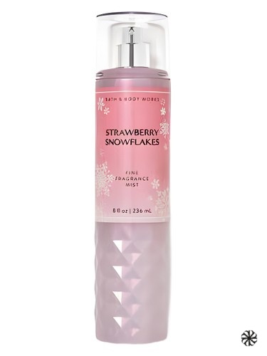 Strawberry Snowflakes Bath & Body Works