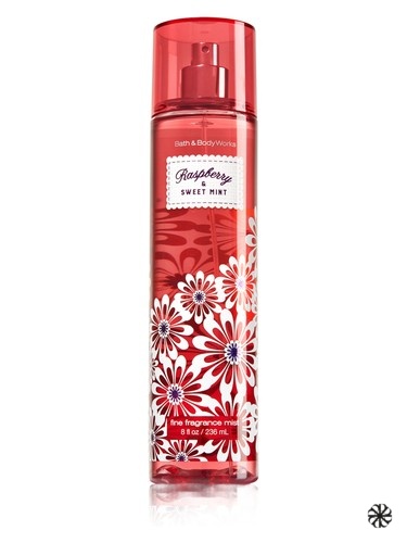 Raspberry & Sweet Mint Bath & Body Works