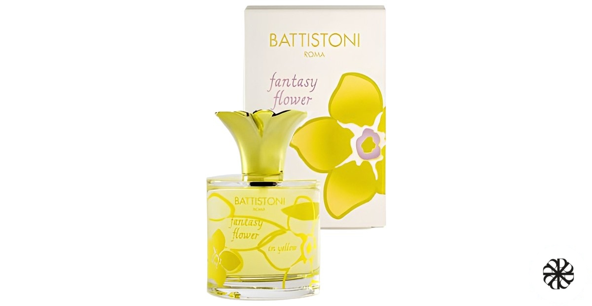 Fantasy Flower In Yellow Battistoni